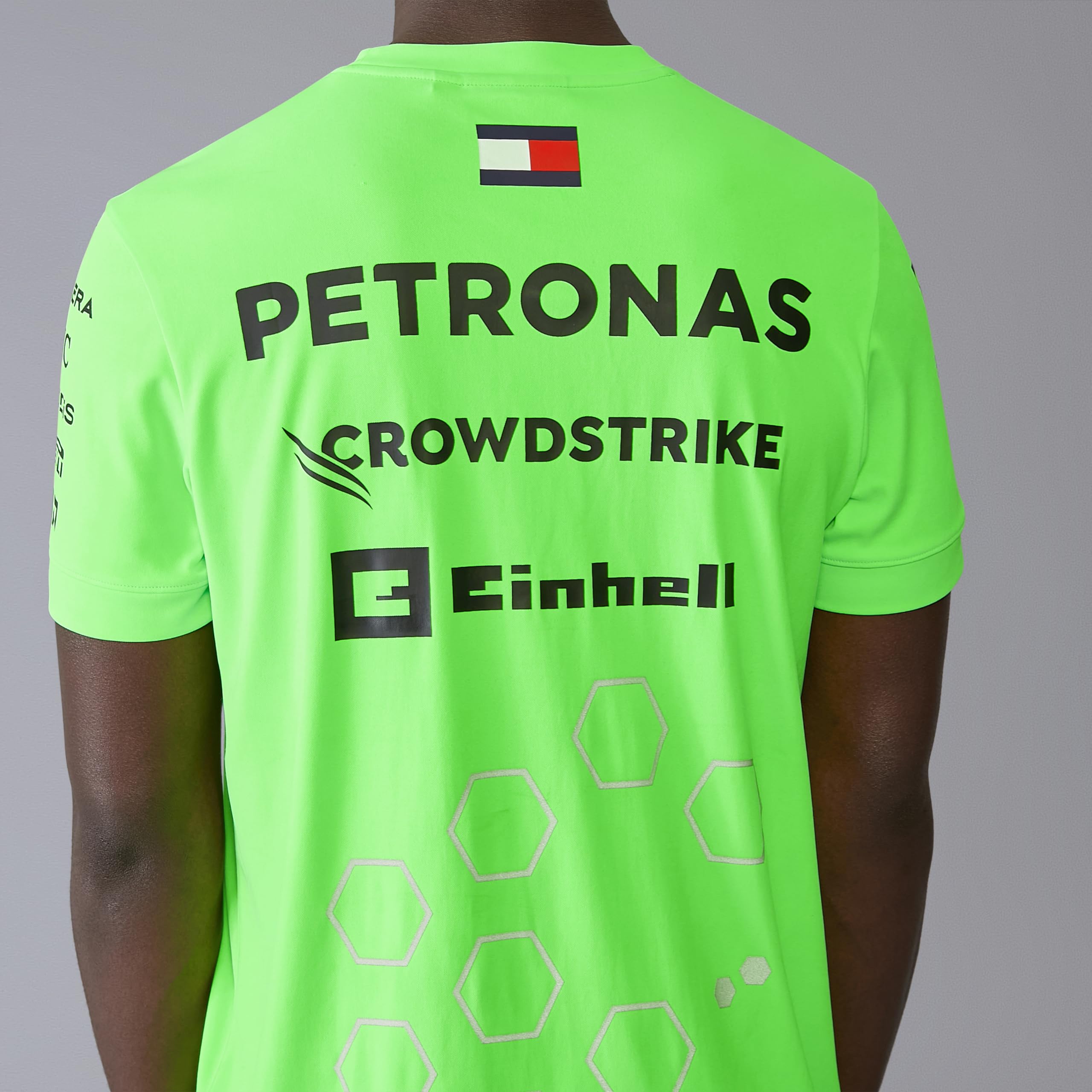 Mercedes AMG Petronas Camiseta F1 Setup para Hombre 2024 - Verde - Tamaño: L
