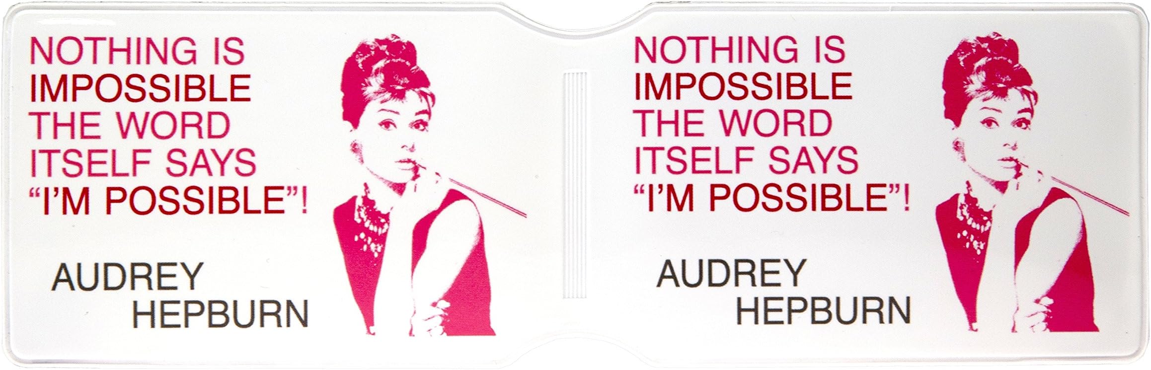 Audrey Hepburn I'm Possible Oyster Card Holder