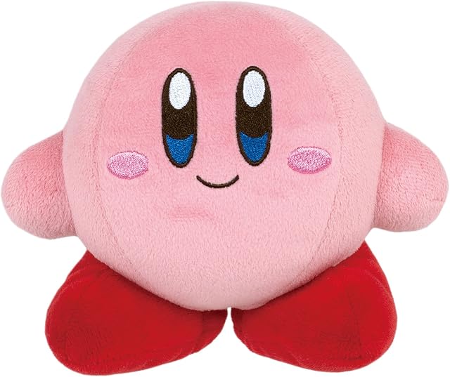 Sanei Kirby Adventure All Star Collection - KP01 - 5.5" Kirby Stuffed Plush