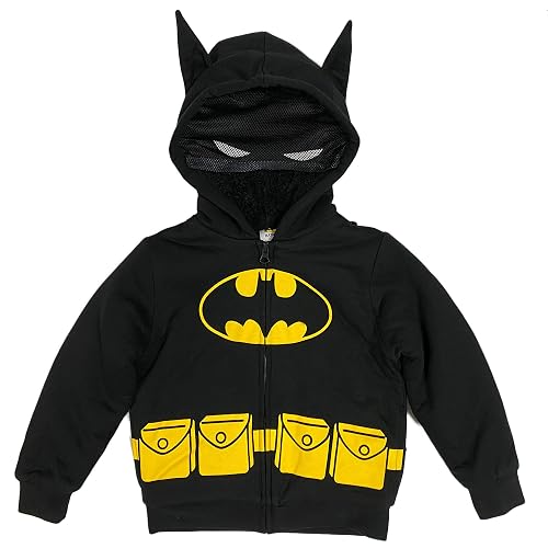 Batman Boys Sherpa Fleece Hoodie