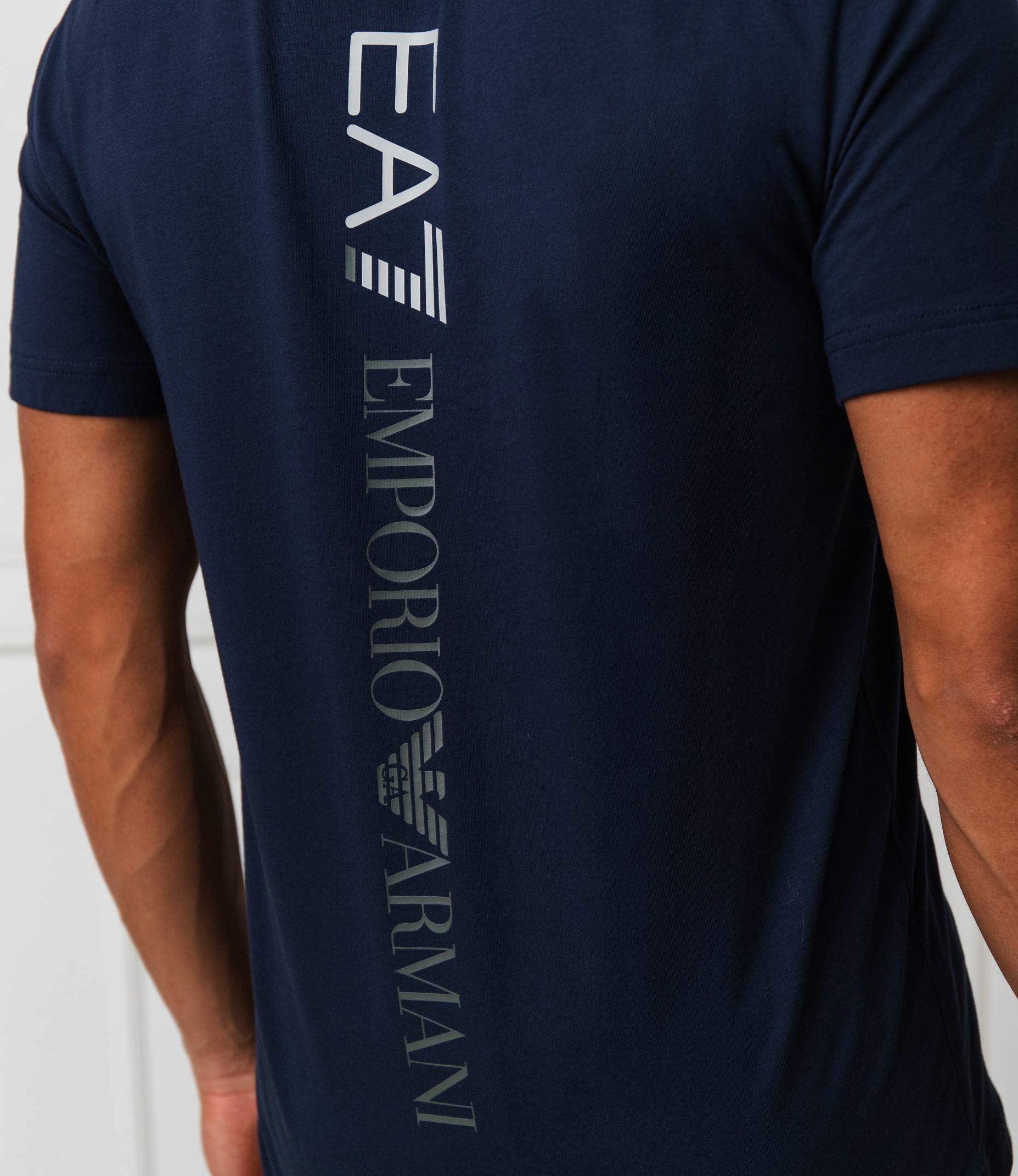 Emporio Armani, Maglietta da uomo EA7, a maniche corte, a girocollo, 3GPT08 PJ03Z