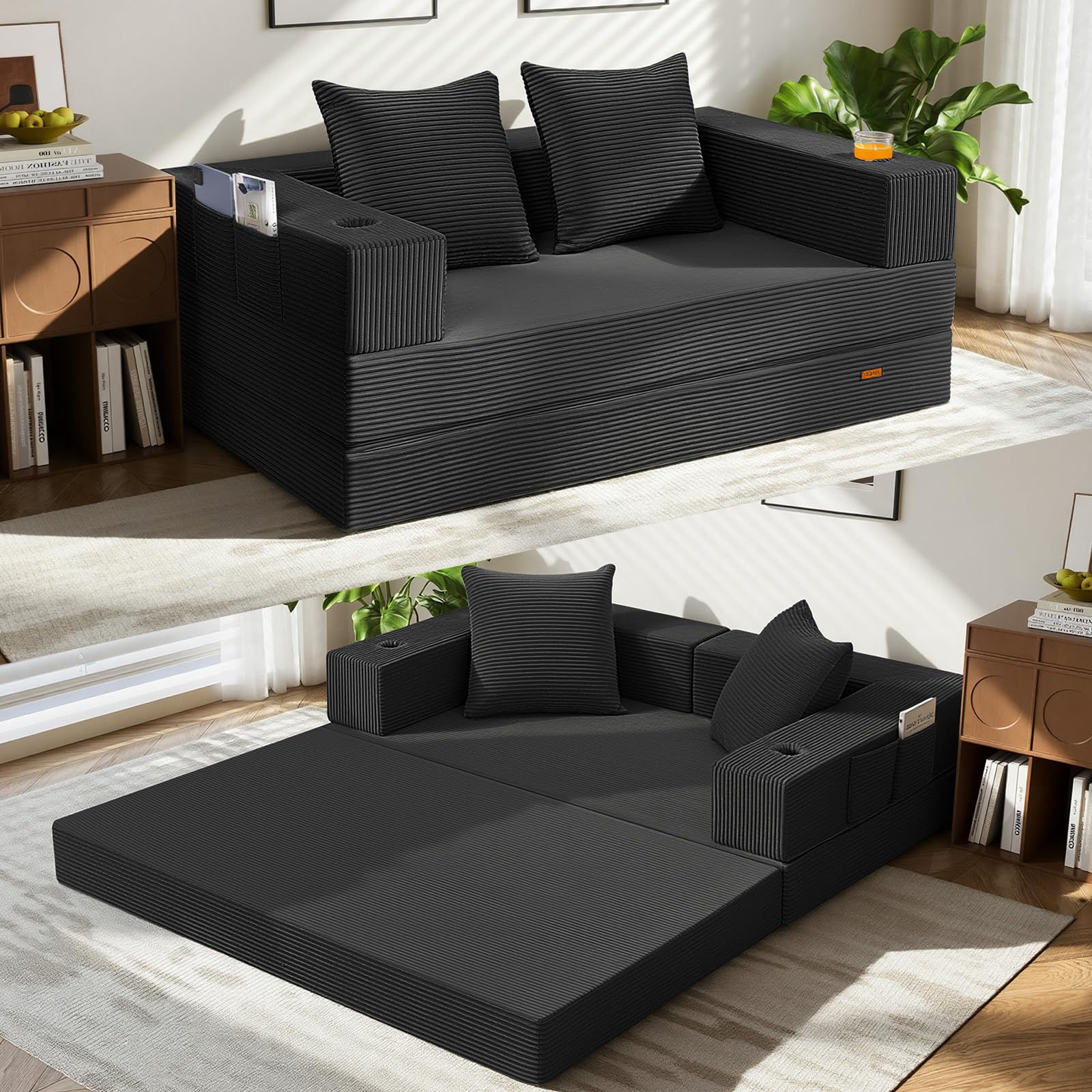 COMAX 4-in-1 Convertible Sofa Bed