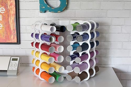 Miniatura 6 de ArtBin - Torre de almacenamiento (12 rollos de vinilo), color blanco