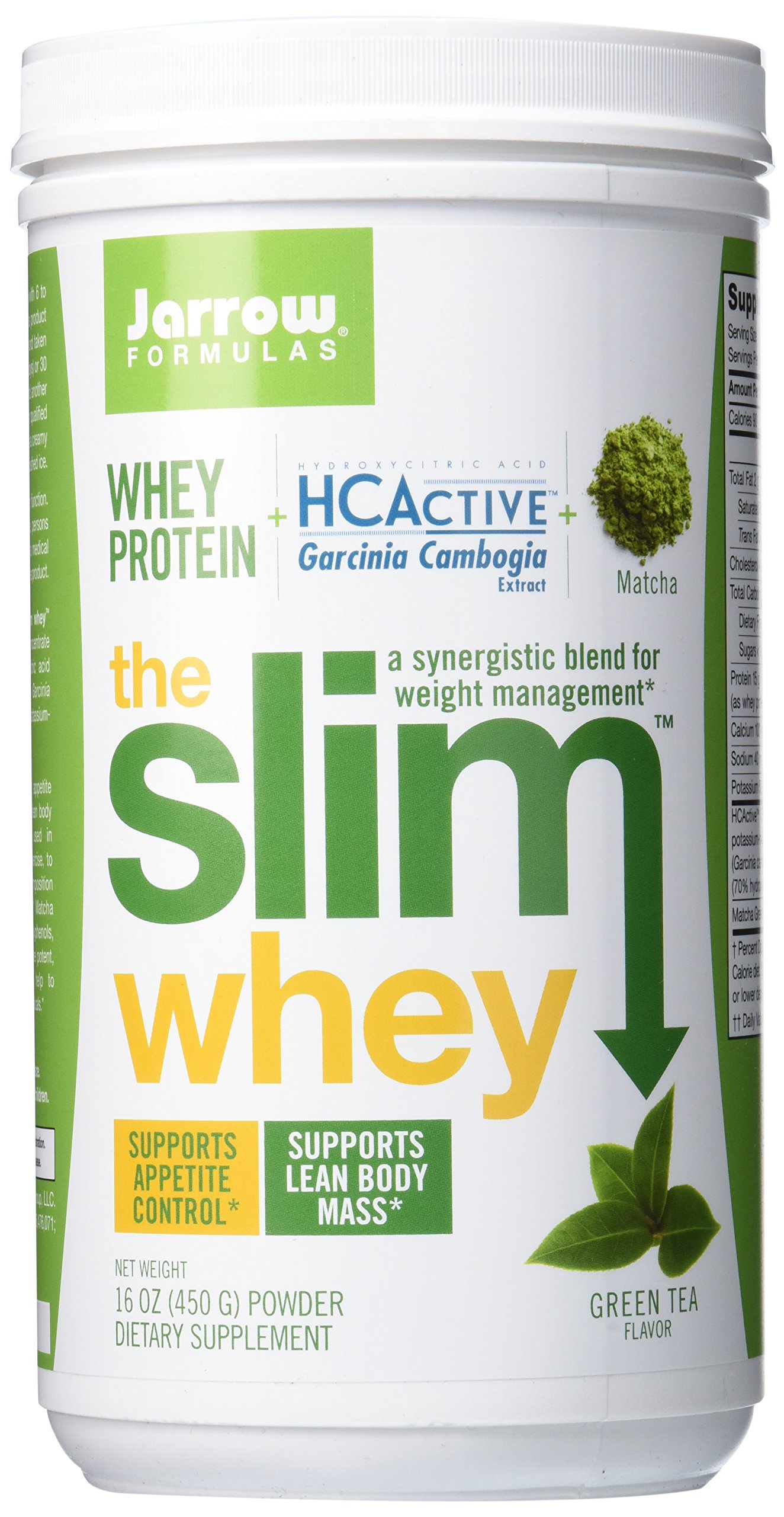 Buy Jarrow Formulas Slim Whey HCA Protein Powder, Supports Lean Body