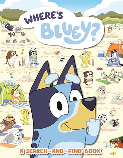 Where's Bluey? Search and Find Activity Book