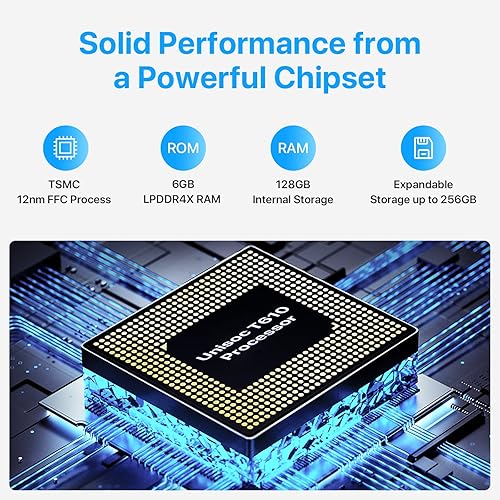 Miniatura 2 de UMIDIGI Power 7 MAX - Teléfono celular desbloqueado, batería de 6 GB+128 GB 10000 mAh, pantalla completa de 6.7 pulgadas + cámara triple AI de 48