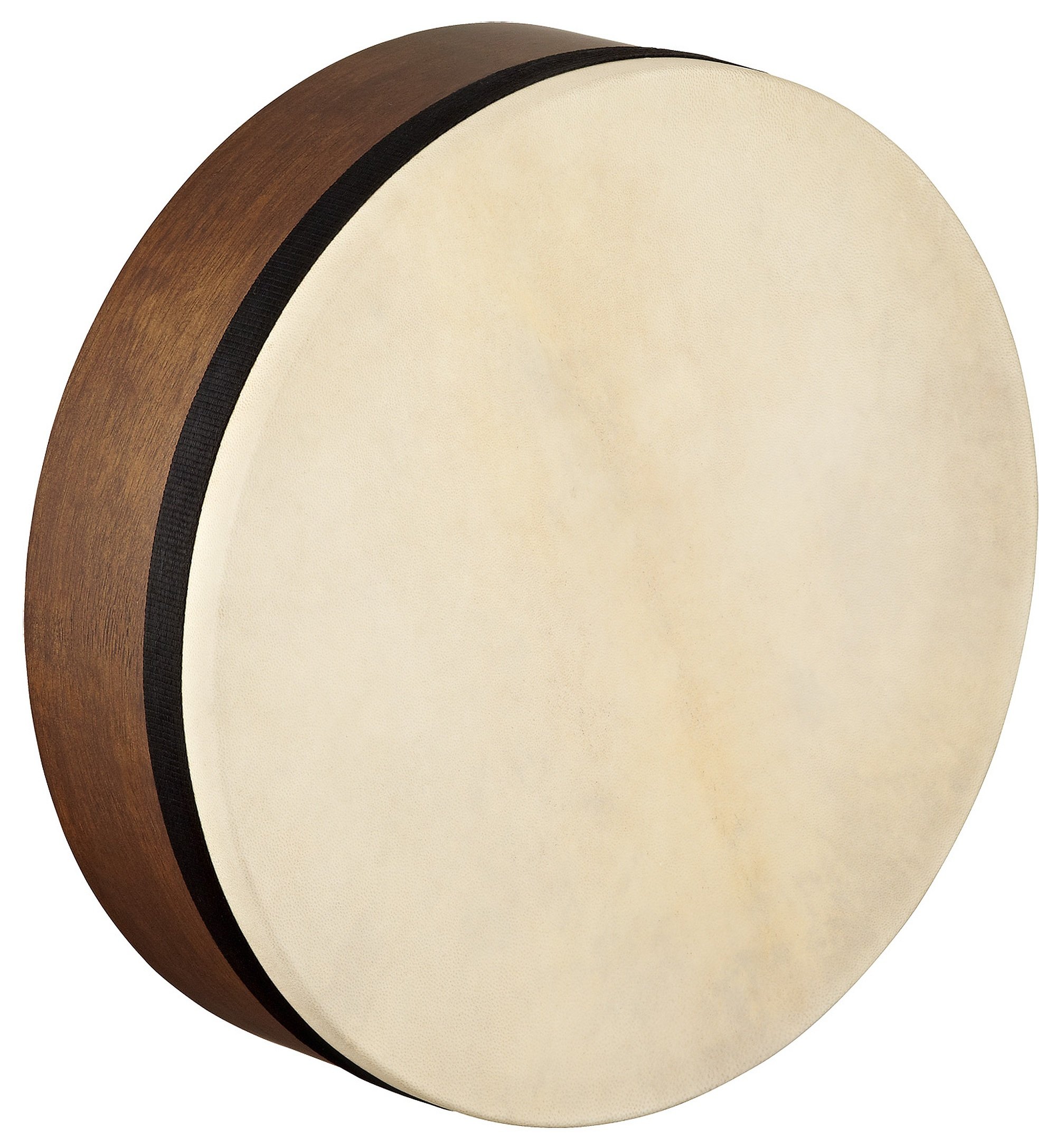 Meinl Percussion 14" Frame Drum, Artisan Edition Deep Shell Tar-NOT Made in China-Goat Skin Head, Brown Burl Finish, 2-Year Warranty, (AE-FD14T-D)