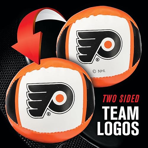 Vista 44 de Franklin Sports NHL Team - Juego de mini palos de hockey suaves – NHL Team de espuma suave Mini palo de hockey y pelota – Gran juguete para niños