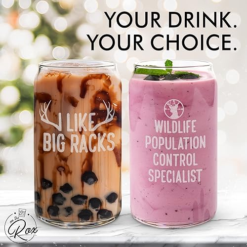 Miniatura 6 de Regalos de cazador para hombres  Juego de 4 latas de cerveza de cuernos  Regalos divertidos para cazadores de ciervos  Regalos únicos de caza de