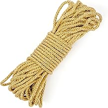 5mm Gold Rope, Decorative Metallic Cord, Shiny Twisted Cord, 15 Metres