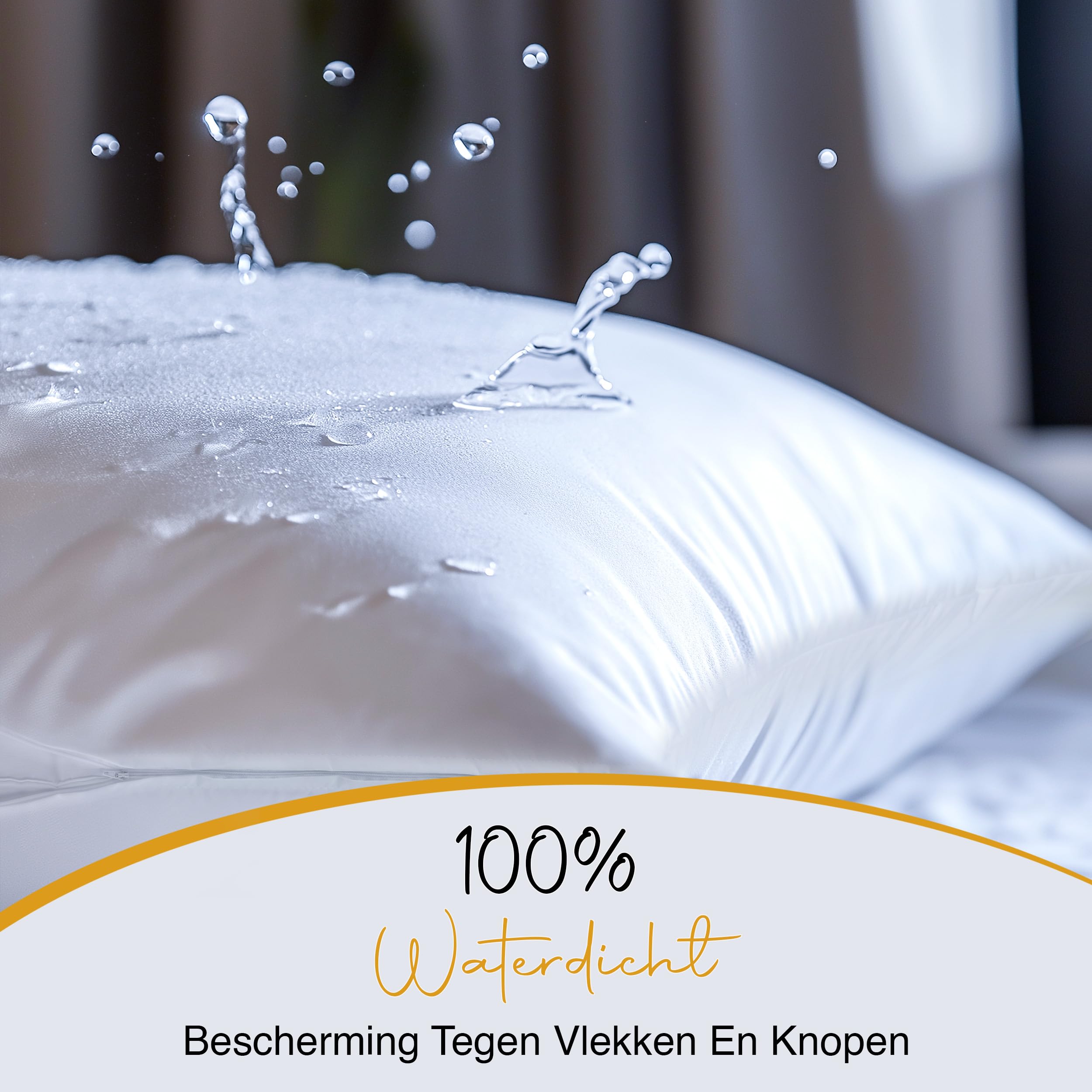 Set van 2 absorberende DODO kussenbeschermers - 60 x 60cm - ULTRA