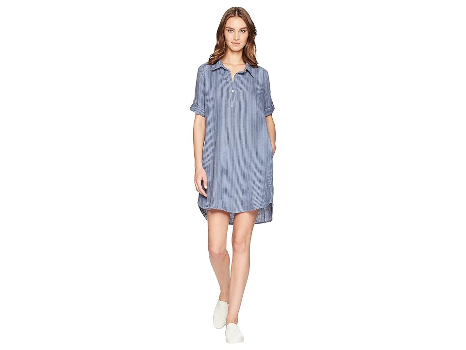 

Allen Allen Boxy Pullover Dress (Sailor Blue) Women's Dress