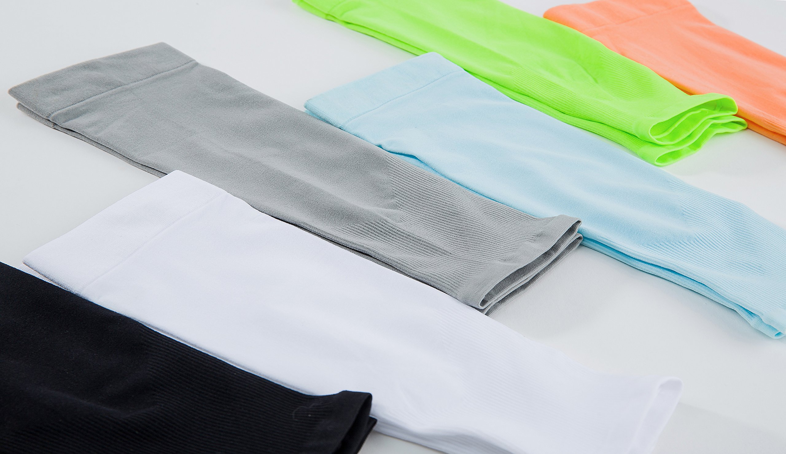 YISEVEN Unisex Sport, maniche solari, protezione maniche da basket