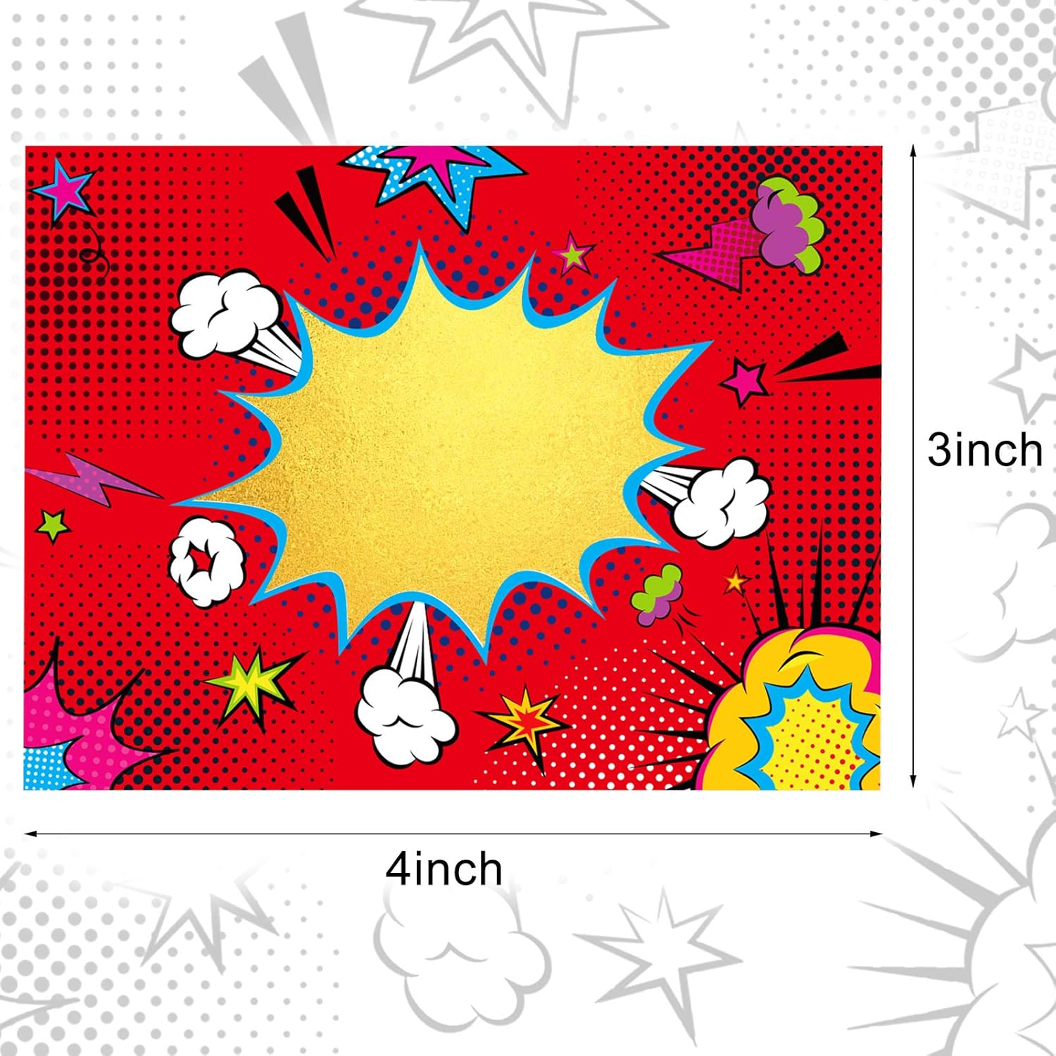 100 Pieces Scratch Off Cards Off Card Prizes Blank Scratch Cards for Kids Students, Classroom Teacher Supplies Holiday : Office Products