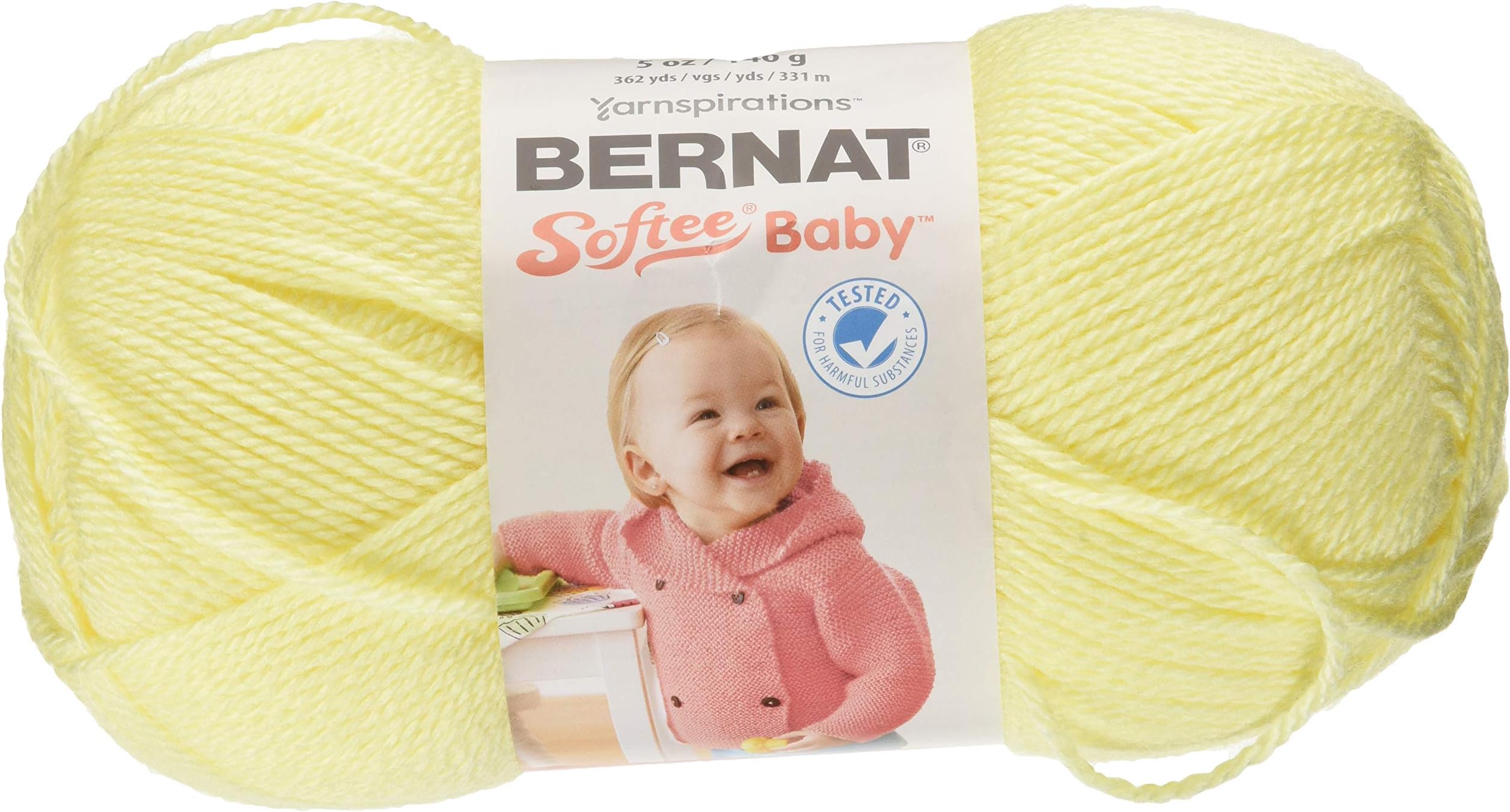 Softee Baby Yarn, Lemon