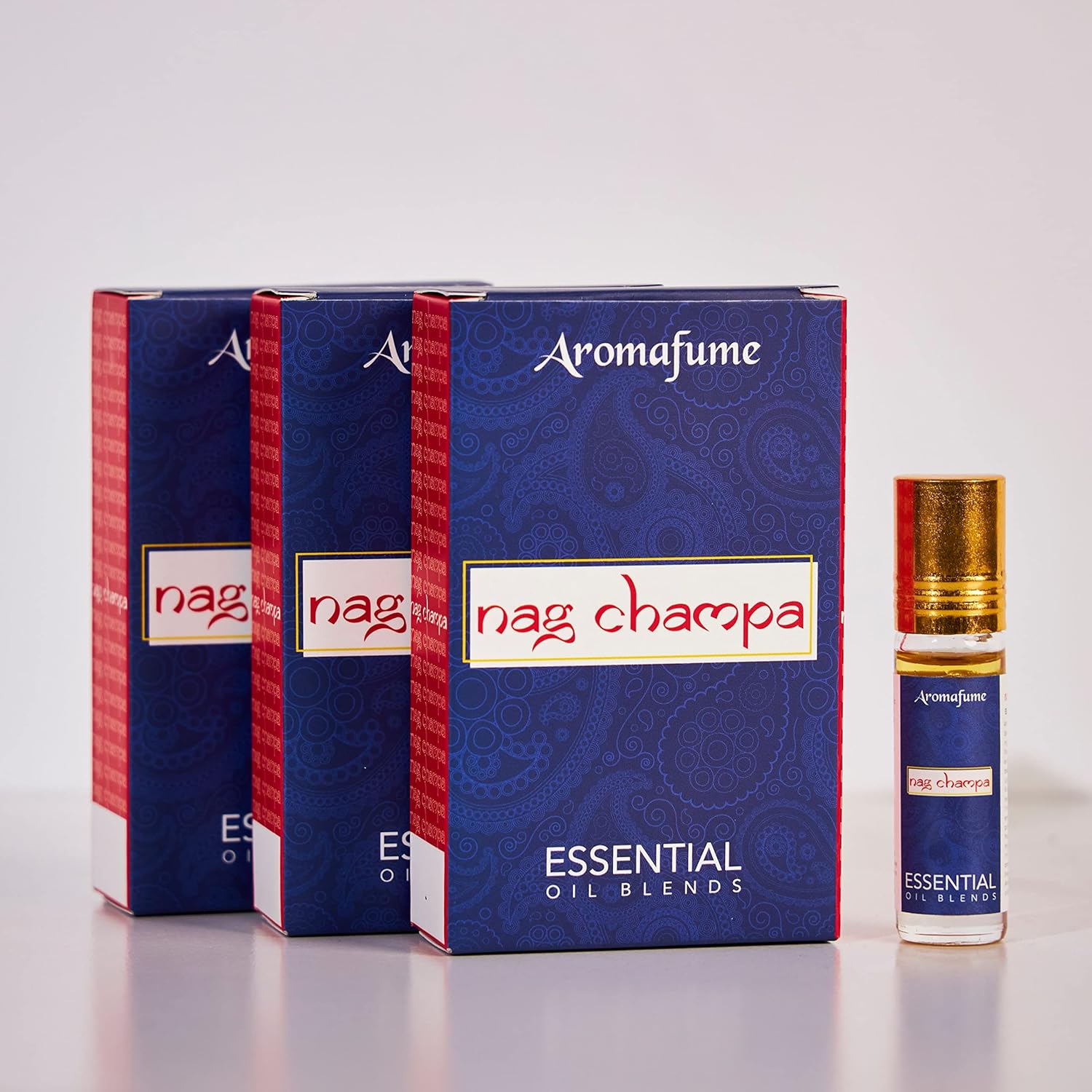 Nag Champa Essential Oil RollOn Blend by Aromafume 3 x