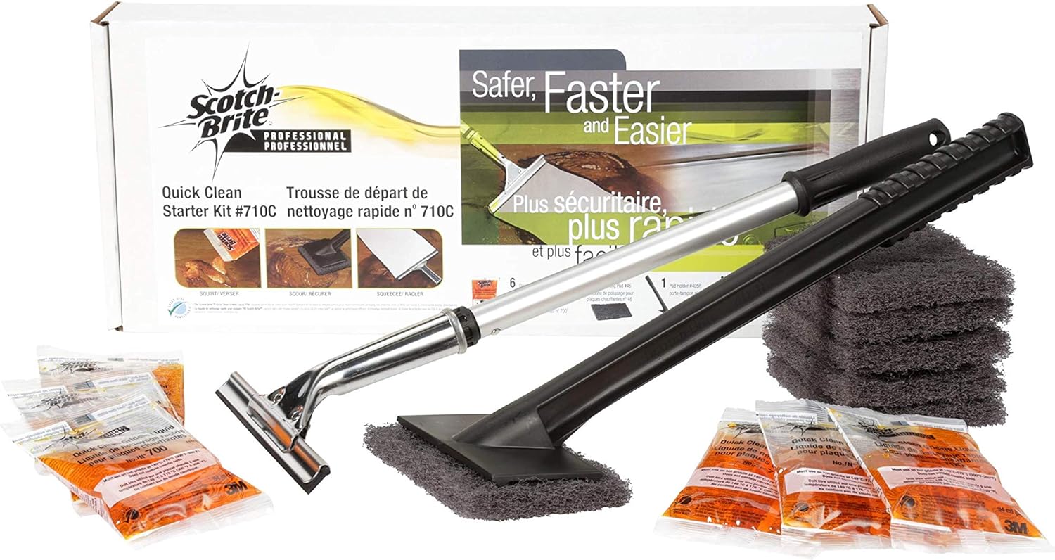 3M Quick Clean Griddle Cleaning System Starter Kit