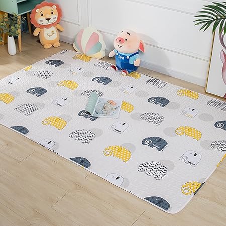 Amazon Haocoo ラグ 子供 1畳 プレイマット 楕円形 キッズラグ 滑り止め 子供部屋 防ダニ 抗菌 防臭 洗える ふわふわ肌触り ラグマッ 90h150cm ロードマップ 洗える カーペット ベビーマット ホワイト Haocoo ホーム キッチン 通販