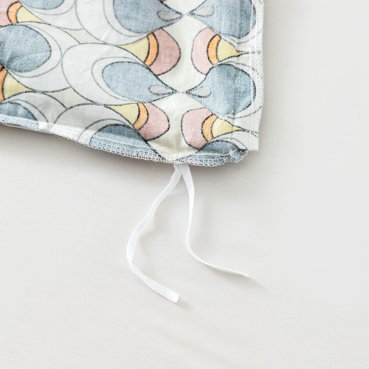 Bеѕt Dеаl Chеар 🛒 YuHeGuoJi Bohemian Geometric Duvet Cover King 100% Cotton Soft Blue Orange Bedding Duvet Cover 3 Pieces Set 1 Polka Dot Print Duvet Cover with Zipper Ties 2 Pillowcases Breathable Comfortable Durable