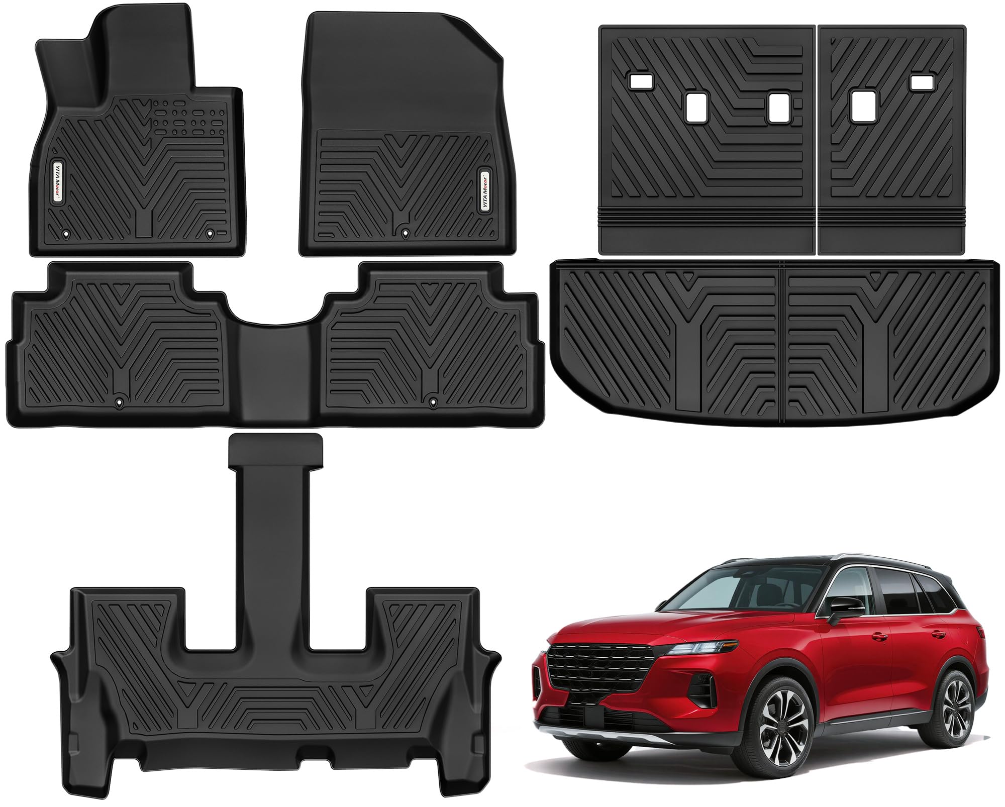 YITAMOTOR Floor Mats for Hyundai Palisade