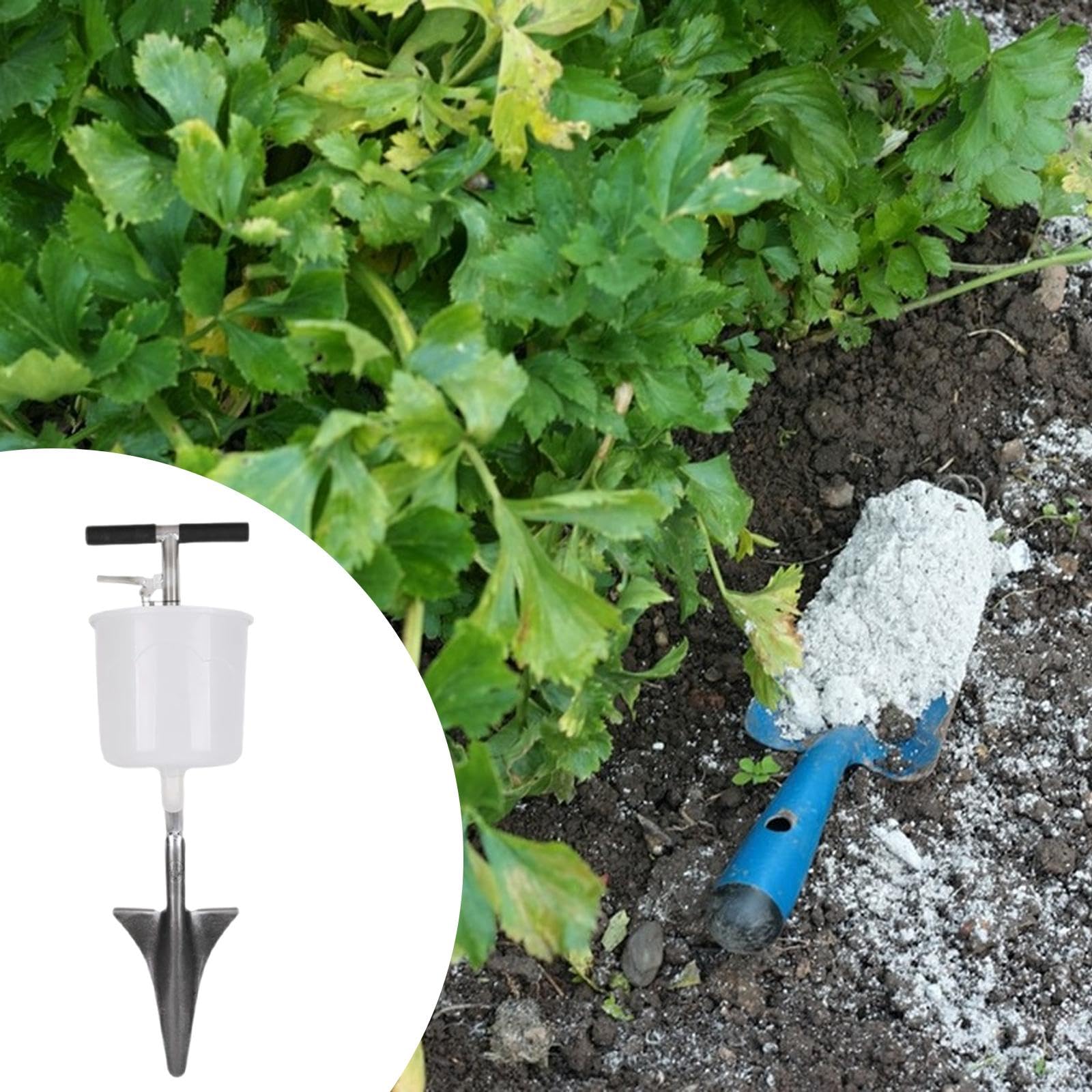 Düngerstreuer, Manueller Metall Setzlingspflanzer für Zuckerrohrplantagen mit Paprika