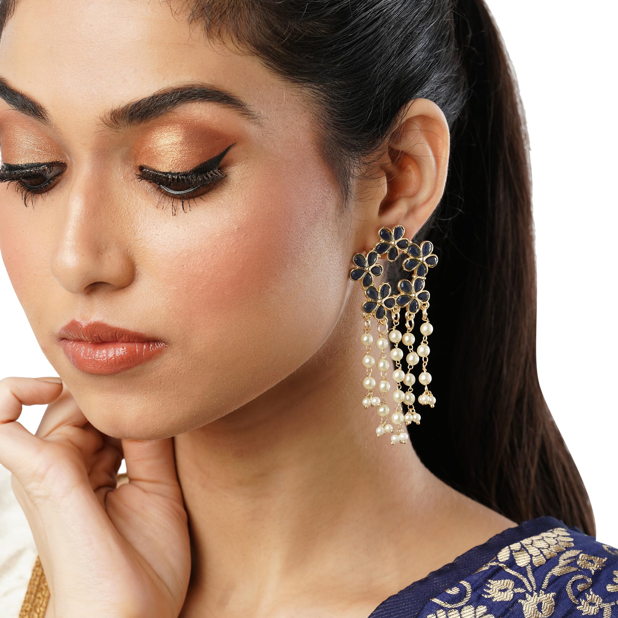 Chandbali Ethnic Earrings - Latest Trend