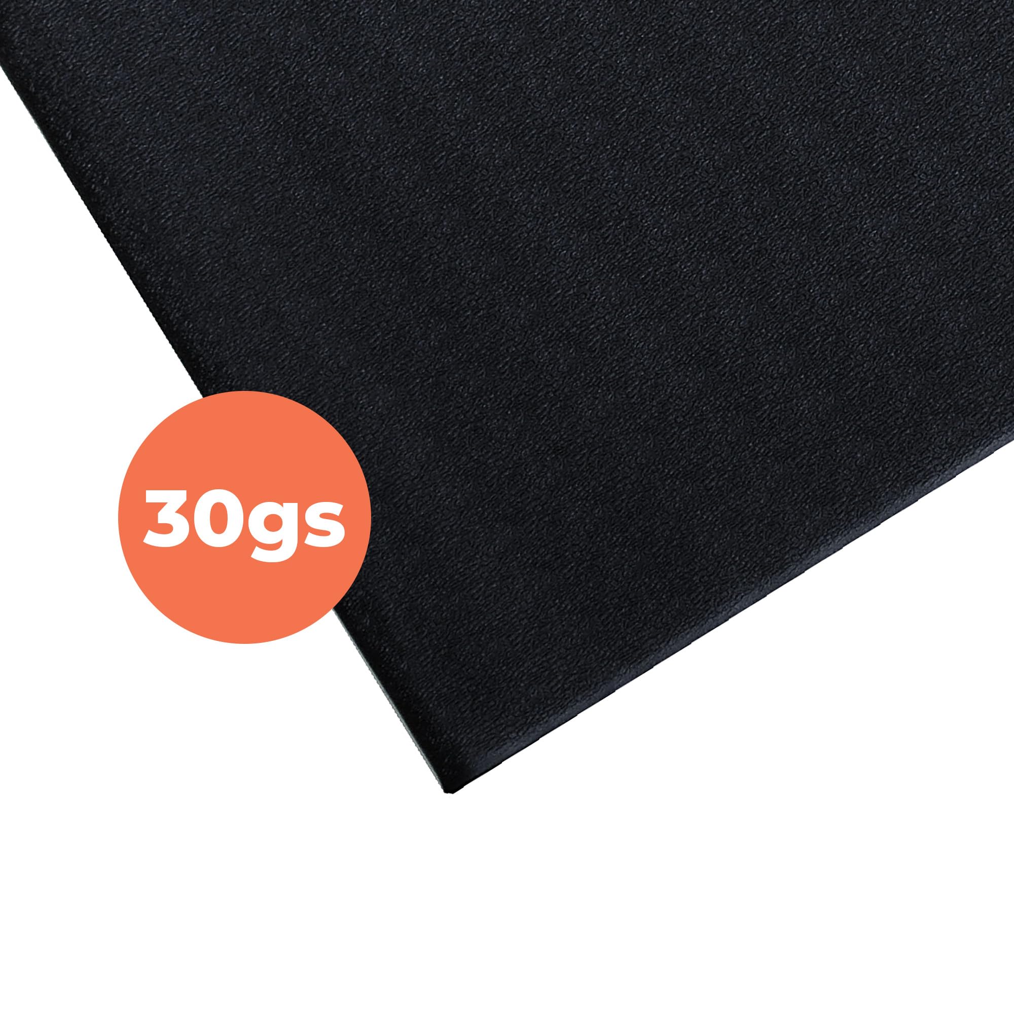 SuperMats Alfombrilla de equipo resistente 30GS fabricada en Estados Unidos para cintas de correr, máquinas elípticas, máquinas de remo, bicicletas reclinadas y equipo de ejercicio (2.5 pies x 6 pies)