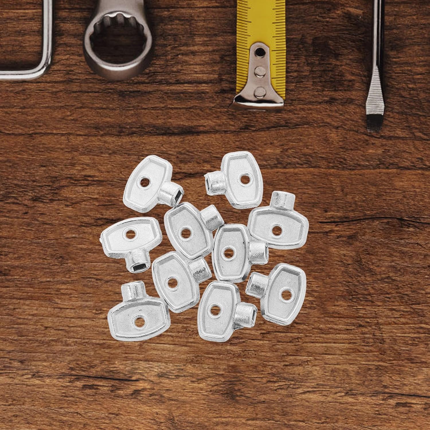 10pcs Zinc Alloy Radiator Vent Valve Keys for Easy Air Release