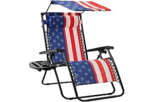 Best Choice Products Folding Zero Gravity Camping Lounge Chair Recliner Patio Lounge Chair