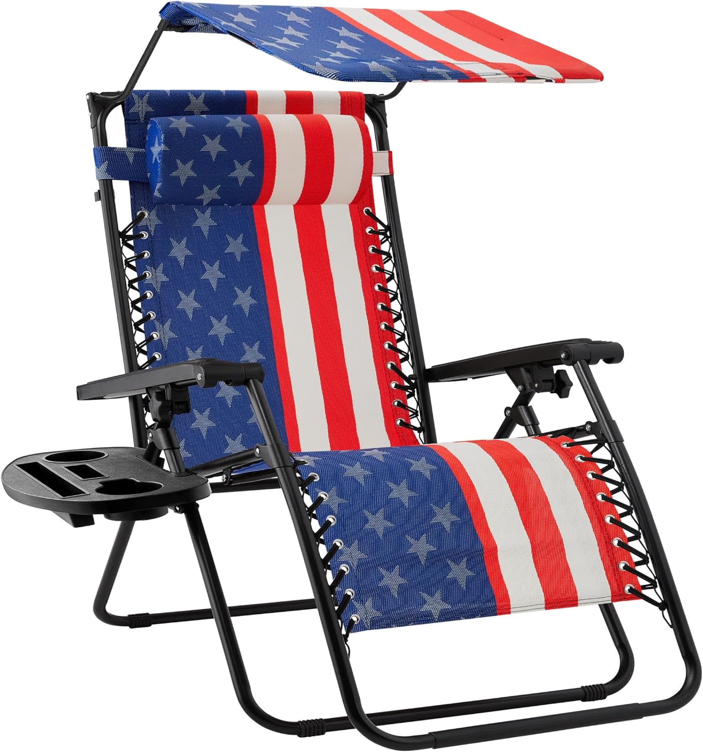 Sand Folding Zero Gravity Lounger with Cushions and Arms