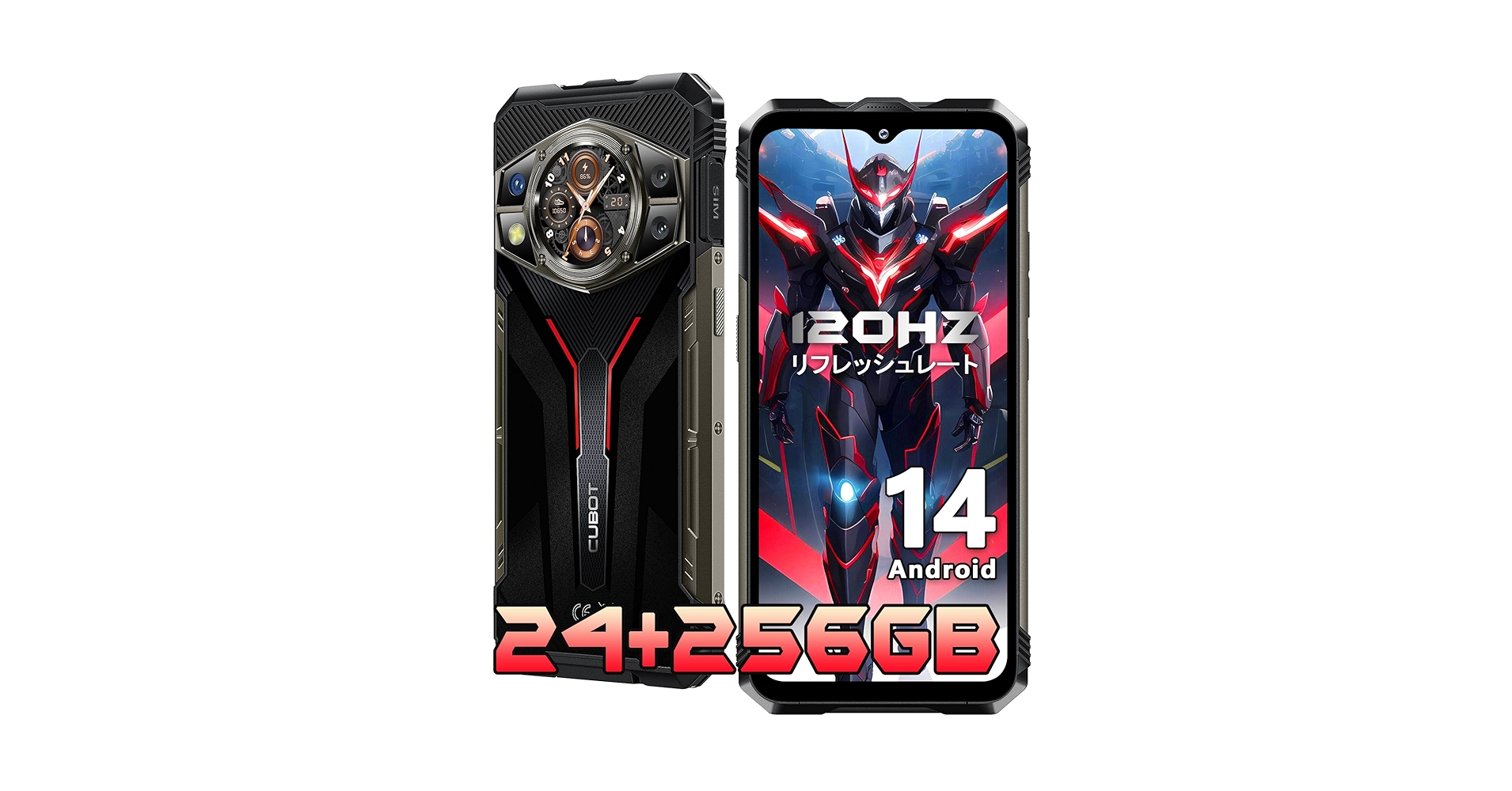 スマートフォン 本体 箱付き Amazon | CUBOT KingKong AX SIMフリー スマホ 本体 24GB RAM+