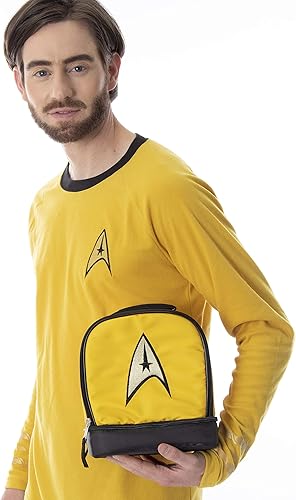Miniatura 3 de Star Trek The Original Series Captain Kirk - Bolsa de almuerzo aislada con doble compartimiento