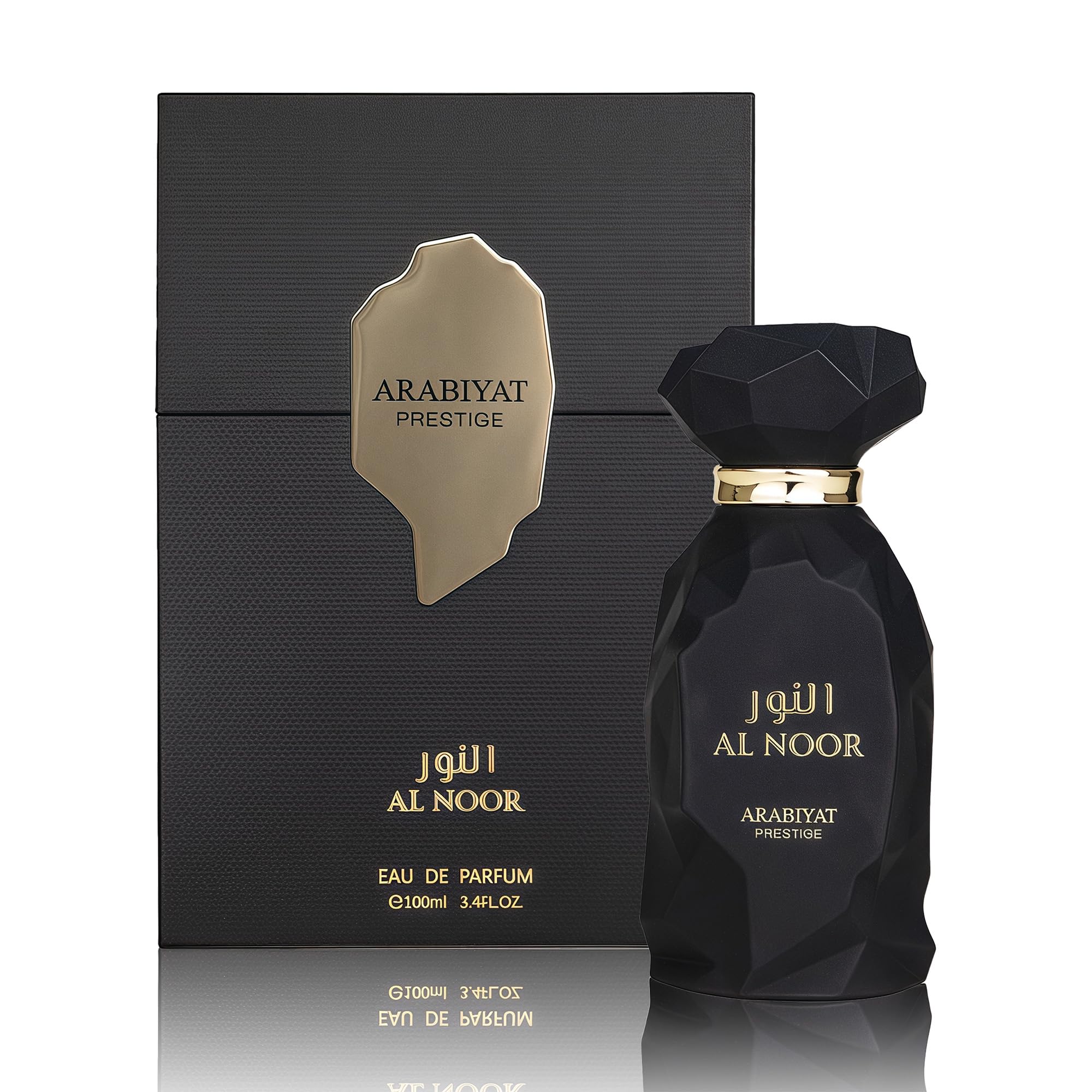 AL NOOR PRESTIGE | EAU DE PARFUM FOR MEN | 100ml | Spicy-Fruity Opening | Oriental Harmony | Luxury Gift(AL NOOR PRESTIGE)