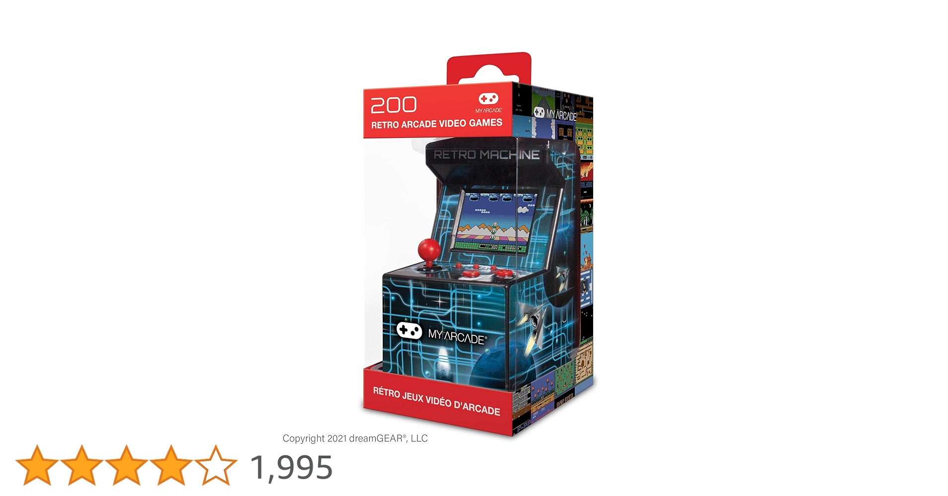 MY ARCADE レトロマシン? 200ゲーム (8ビット) ? ブラック Amazon.co.jp: MY ARCADE レトロマシン 200ゲーム (8ビット