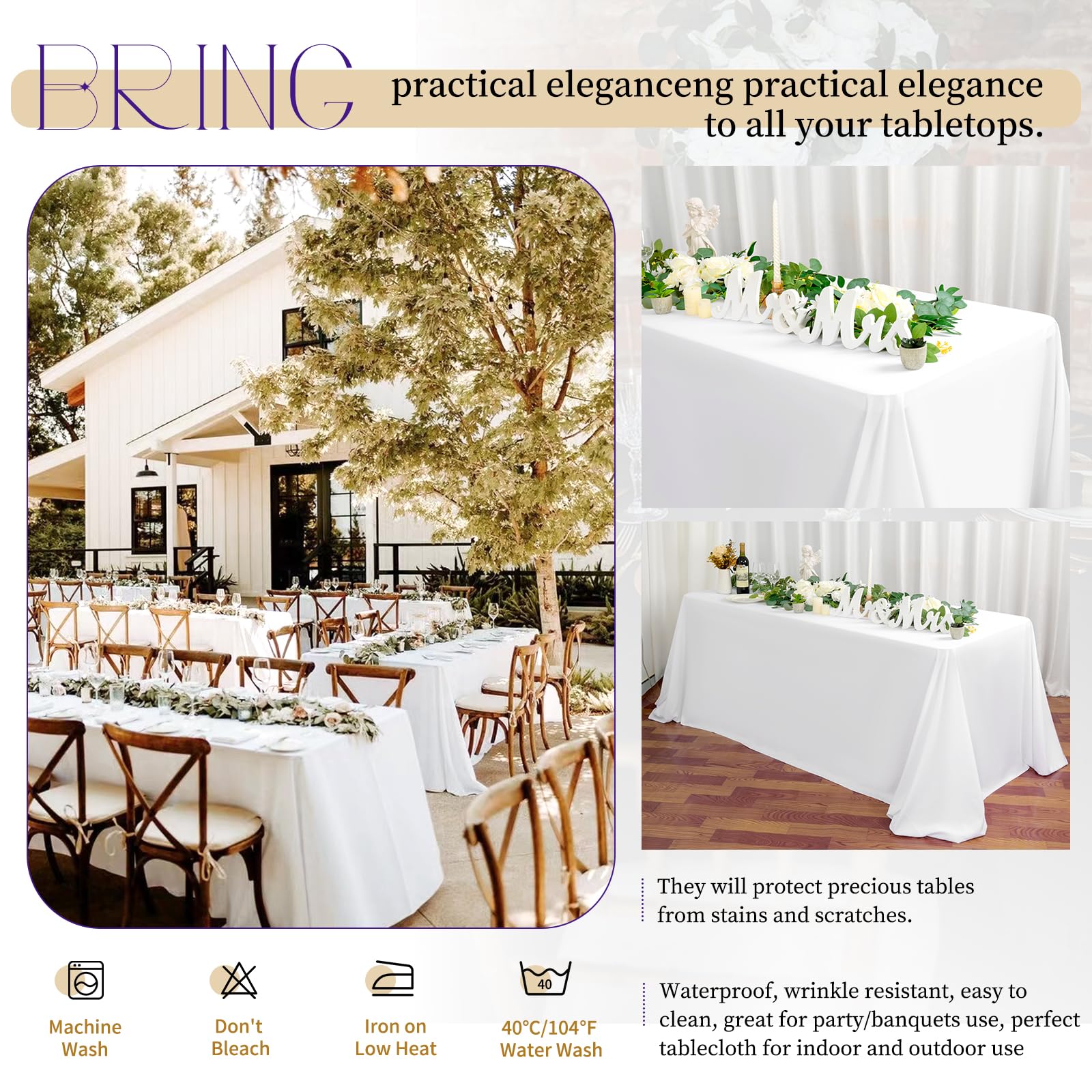 Teruntrue Tablecloths