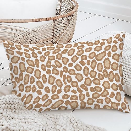 Vista 287 de Funda de cojín con estampado de guepardo rosa intenso, cojín cuadrado con estampado de animales fucsia, funda de almohada decorativa para el hogar