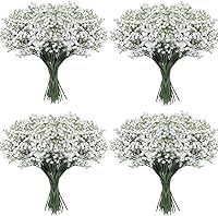 30 Pcs Baby's Breath Gypsophila Artificial Flowers - Realistic Faux Blooms for Weddings, Parties, Home & Garden Decor