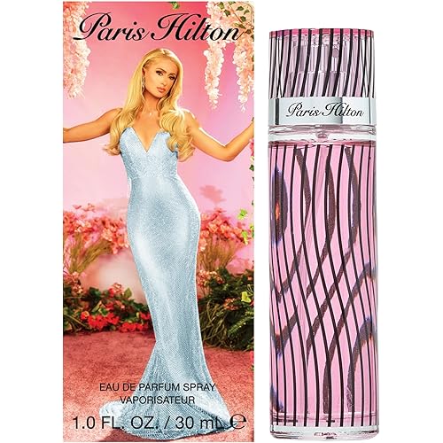 Paris Hilton Eau De Parfum Spray Perfume for Women | Feminine, Fruity and Flirtatious | Notes of Apple, Juicy Peach, Jasmine and Musk | 1 Fl Oz