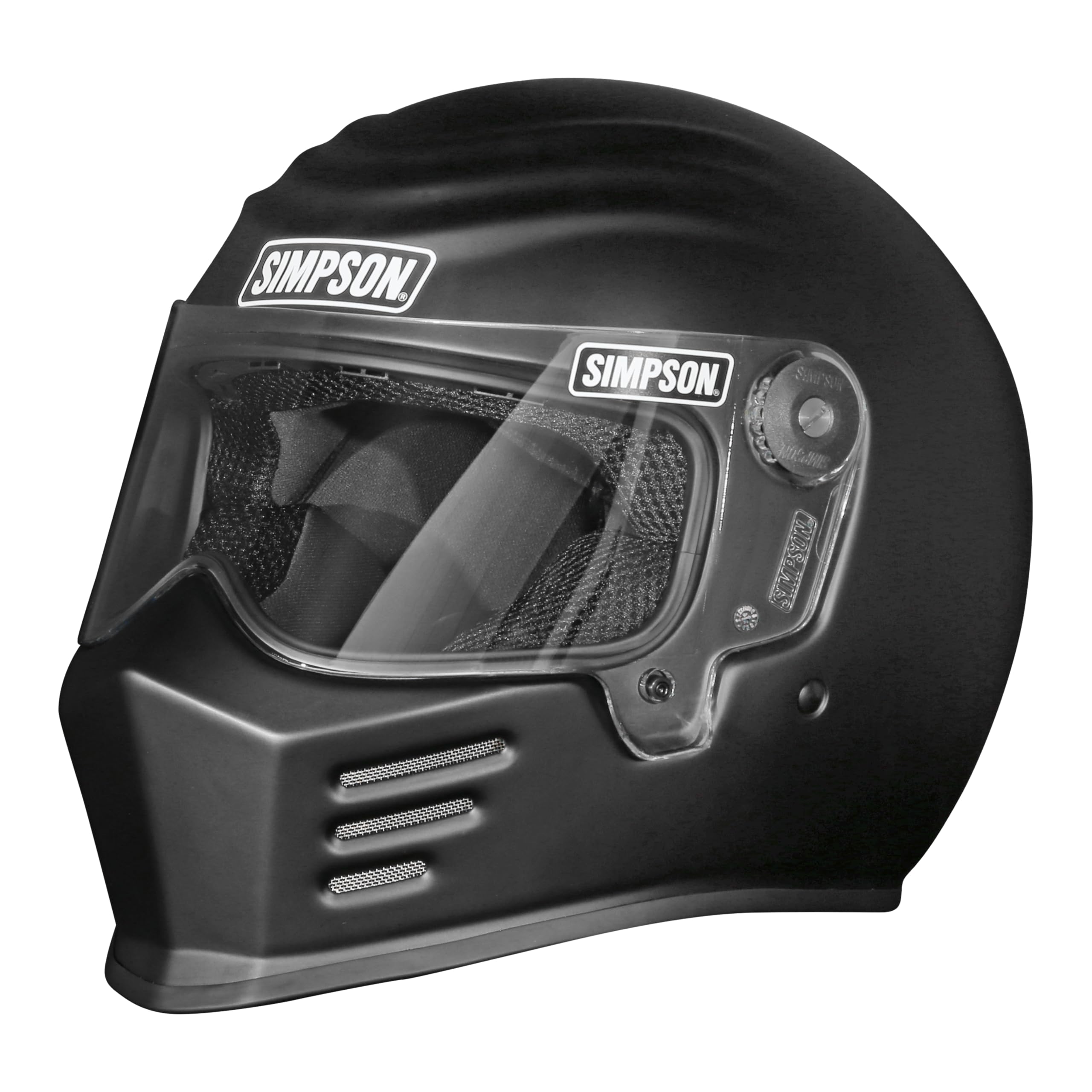 OB33XL OUTLAW BANDIT 3.0 HELMET FLAT BLACK EXTRA LARGE