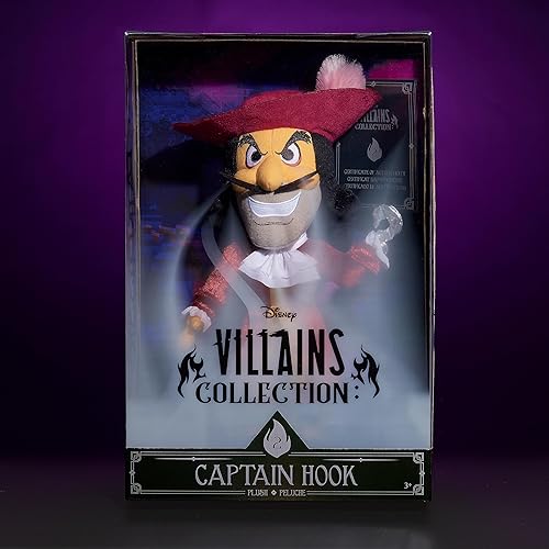 Miniatura 10 de Disney Villains Collection: Maleficent Plush, muñeca de peluche coleccionable de 13 pulgadas, juguetes para niños a partir de 3 años, exclusivo de