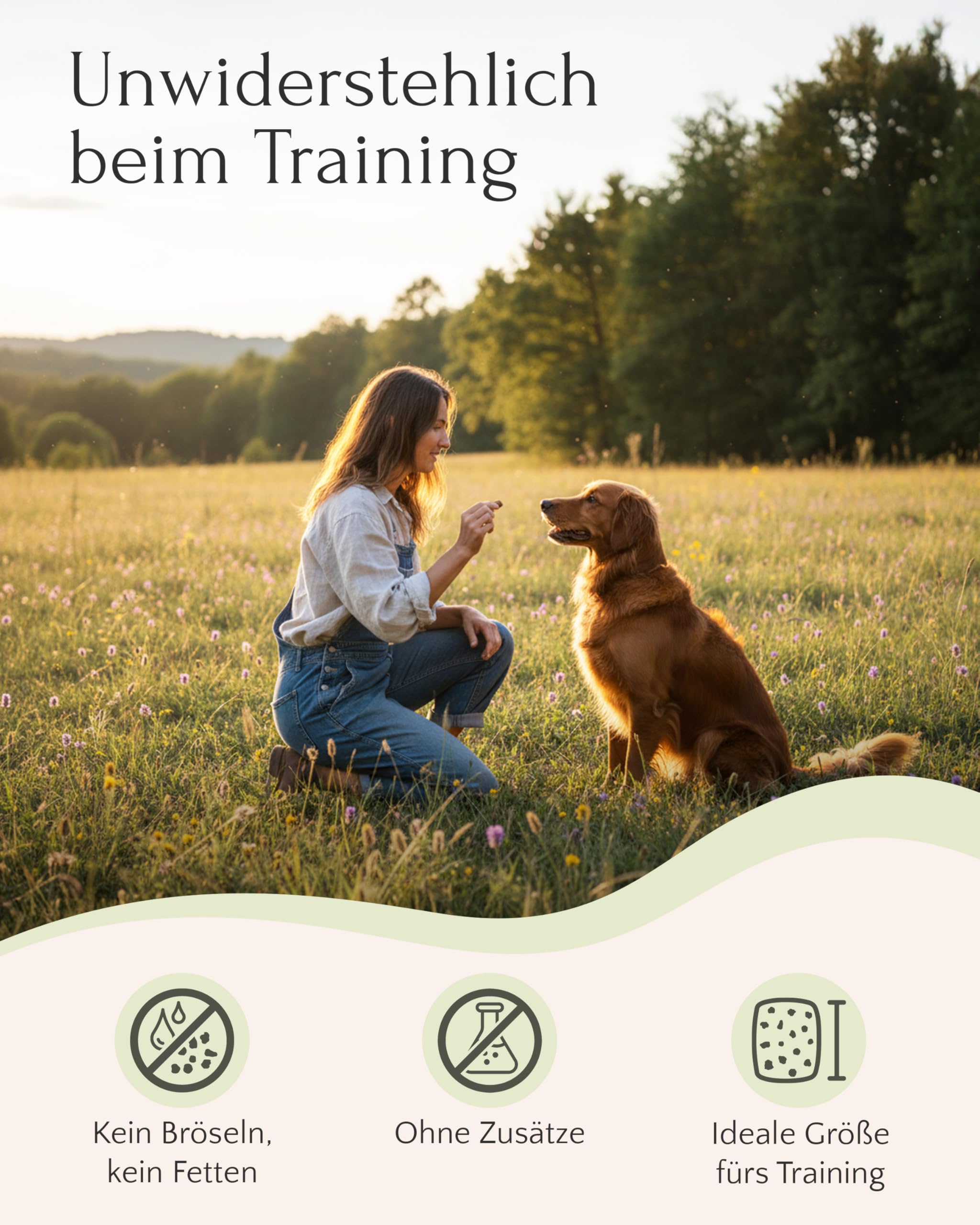 FAVLY Pure Bites Lamm 6x120g, softe Hundeleckerli, Monoprotein | 96% Fleischanteil, getreidefrei & zuckerfrei, für Allergiker geeignet, ideal als Trainingsleckerli, hohe Akzeptanz