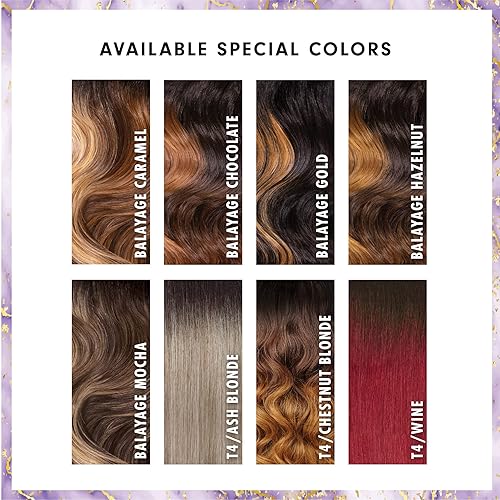 Miniatura 6 de Sensationnel Butta Lace Hhm Pelucas  Mezcla de cabello humano lacio de 26 pulgadas, extra ancha, raya de 5 pulgadas, línea de cabello prearrancada