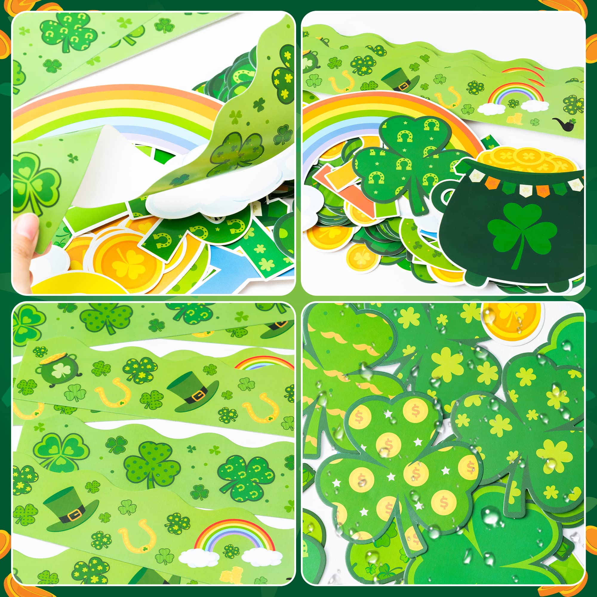 Snapklik.com : St Patrick Shamrock Bulletin Board - 121P St Patricks ...