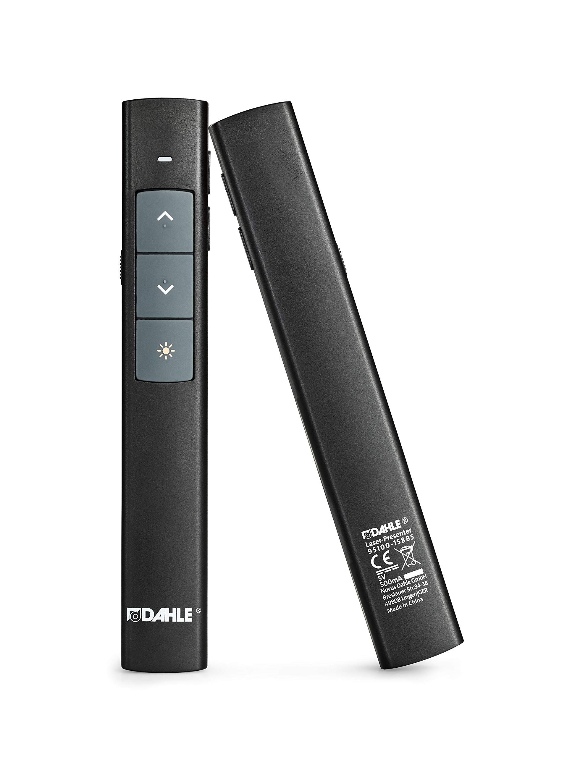 Dahle Presenter 95100, kabelloser Laserpointer inkl. Fernbedienung zur Steuerung von Anwendungen (z.B. Powerpoint)