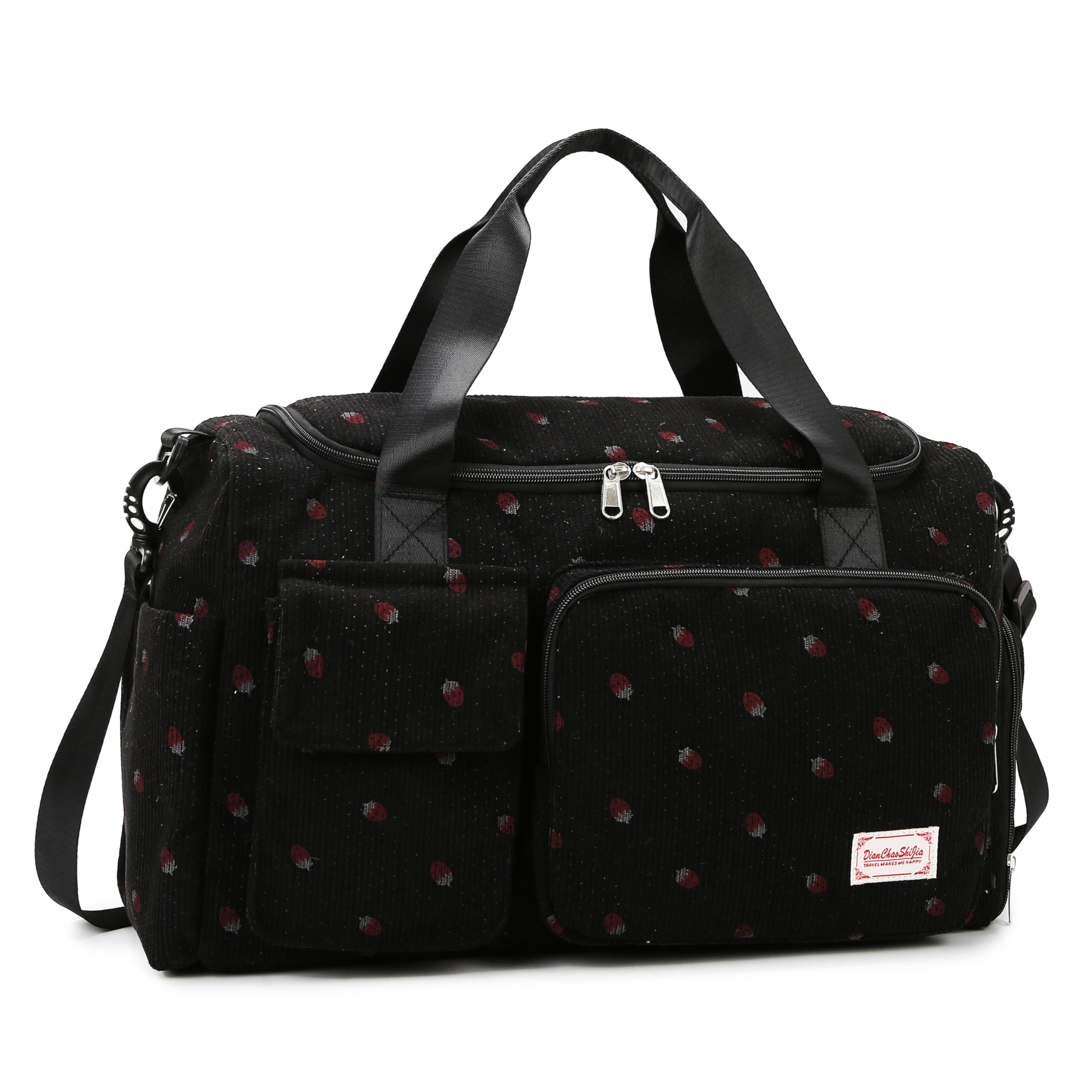 Small Gym Bags for Women, Travel Duffle Bag with Shoes Compartment, 4 in 1 Carry on Weekender Overnight Bag with Dry Wet Separated Pocket, Sport Gym