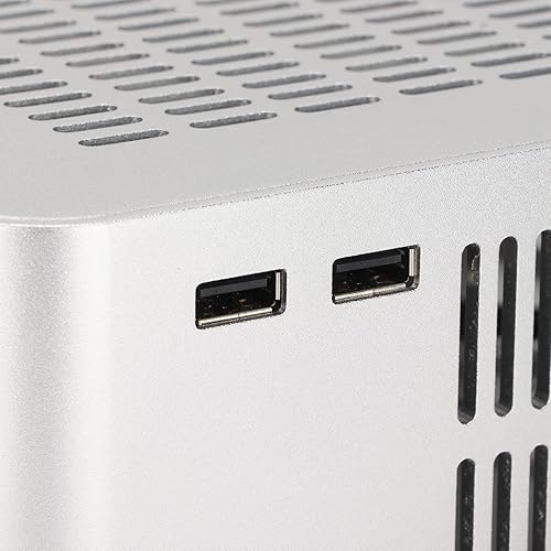 Miniatura 9 de Mini estuche ITX, caja de escritorio resistente y duradera buena disipación de calor para computadoras de hotel para terminales de autoservicio