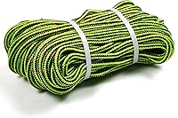 Perantlb 16-Strand Double Braid Arborist Climbing Rope 1/2" x 150ft UV & Weather Resistant - Ideal for Tree Climbing, Rescue, Camping