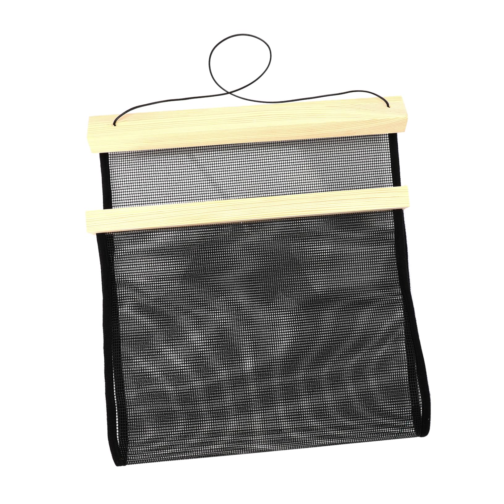 DECHOUS Earring Display Mounted Hairpin Organizer for Earrings Hair Clips and Accessories for Bedroom Bathroom Living Room Natural Wood Color