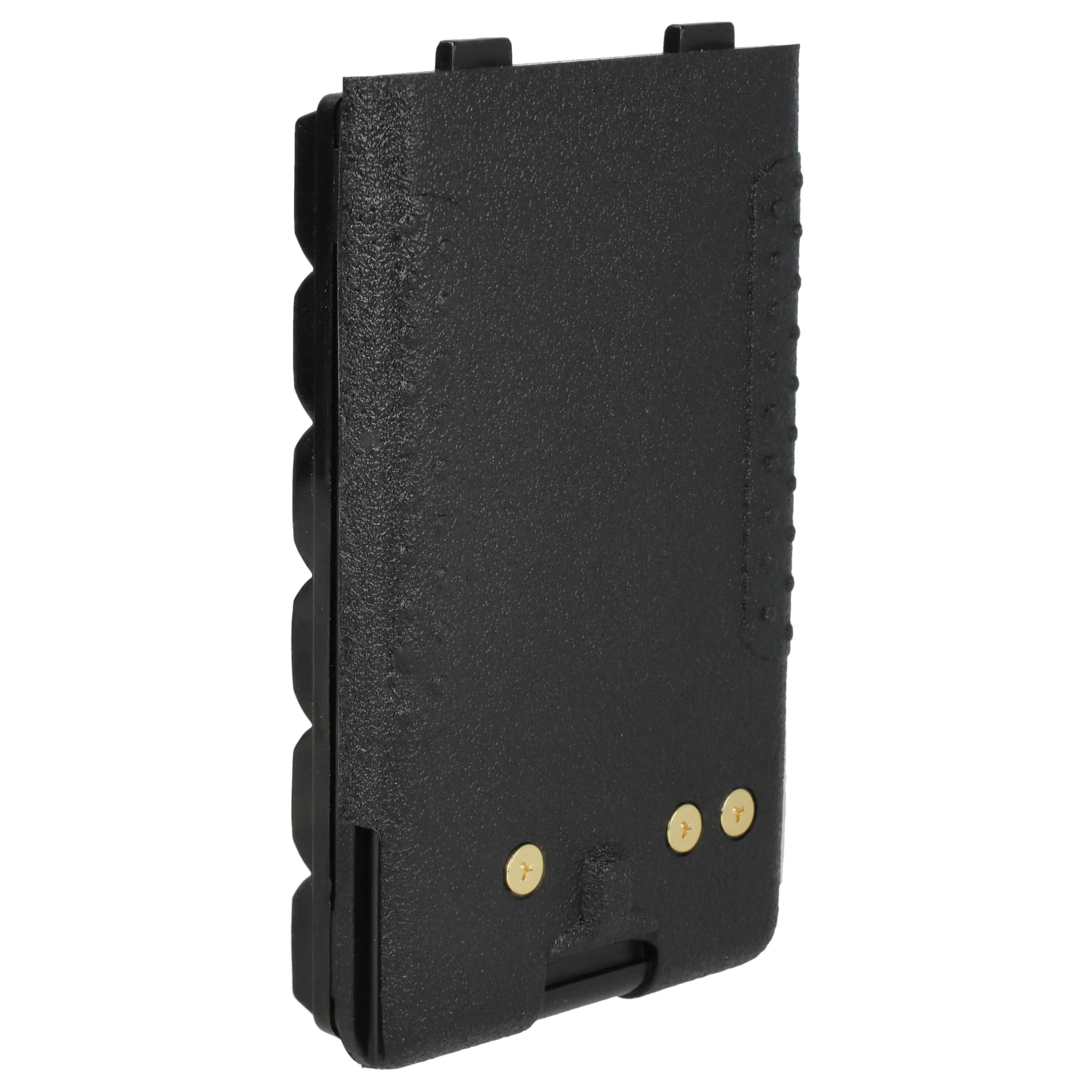 vhbw 5X batería reemplaza Yaesu/Vertex FNB-64H, FNB-57, FNB-64, FNB-83, AAJ66X001, FNB-83H para Radio (1800 mAh, 7,2 V, NiMH)