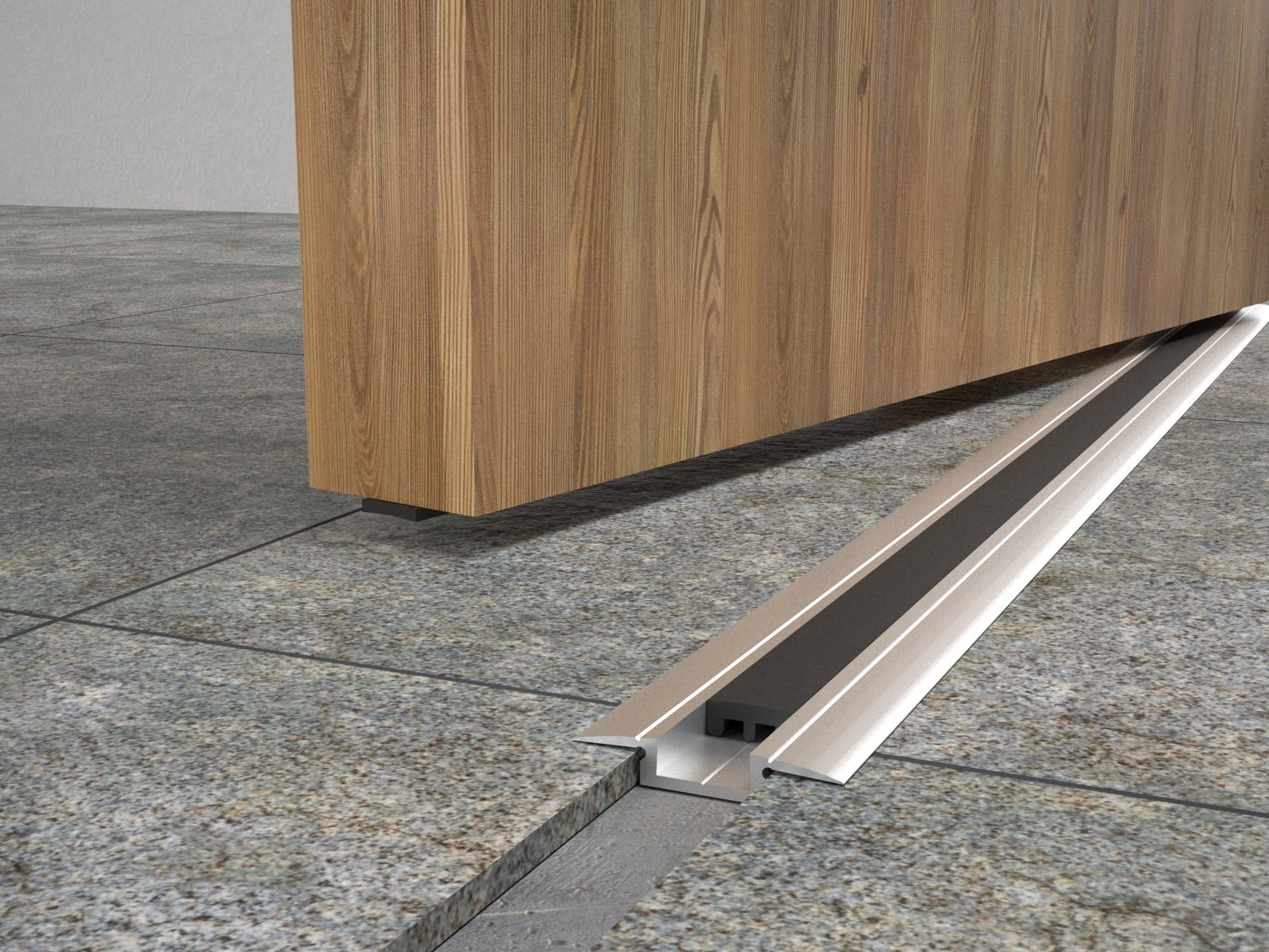 Sellado magnético para puertas, ideal como burlete, protege de corrientes de aire, ruidos e insectos (magnetico)